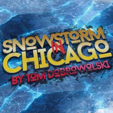 Bigblindmedia Presents Snowstorm In Chicago (Red) by Tom Dobrowolski